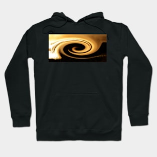 Nature's Illusions- Golden Swirls Hoodie